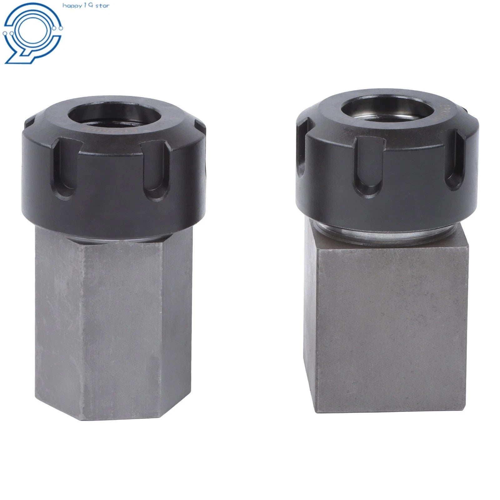 Complete Collet Block Set for ER-25 (Hex & Square Shapes)