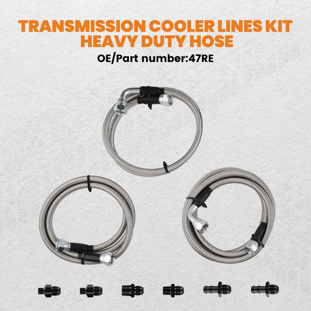 Transmission Cooler Lines Kit for Dodge Ram 2500/3500 (1996-2002)