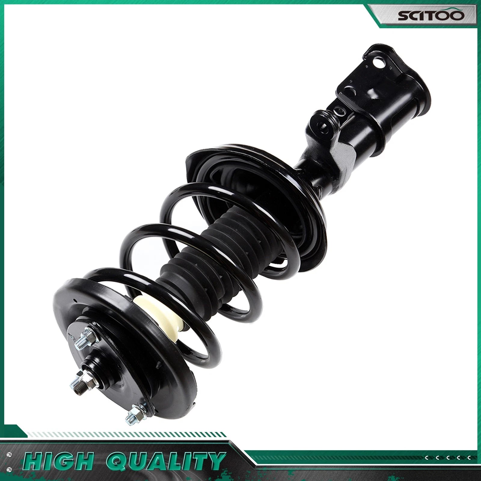 2X Front Struts Assembly Coil Spring & 2X Rear Shocks for Honda CR-V (2002–2006)