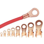 70PCS Copper Open Wire Crimp Terminals Kit for Automotive (OT 10A 20A 30A 40A 50A)