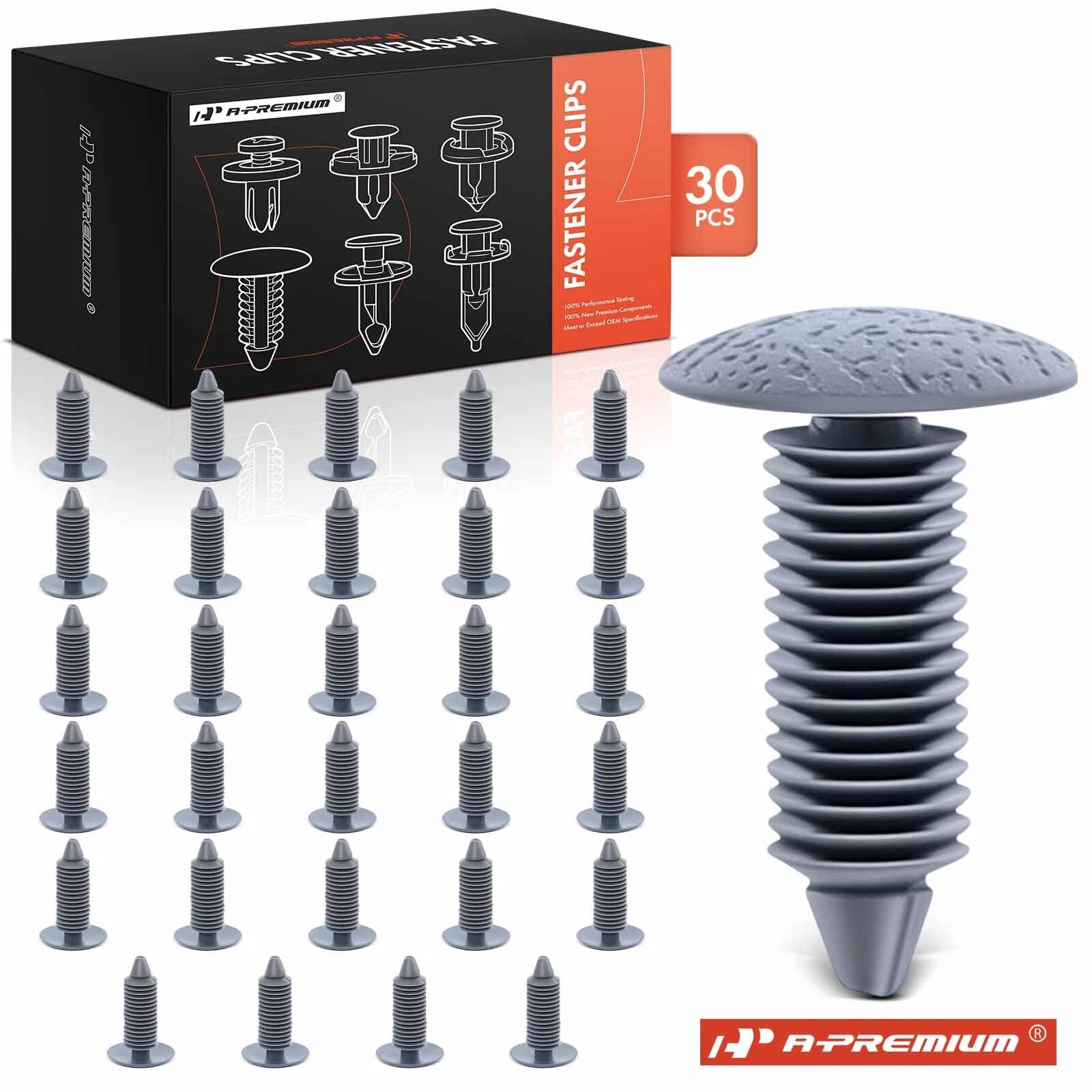 30x Trim Panel Retainer Fastener for Ford 