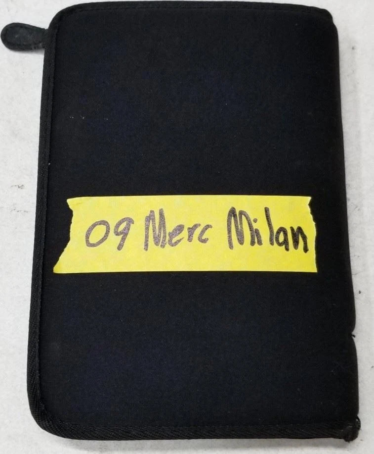 Factory Owners Manual Set for Mercury Milan (2009)