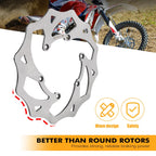 Front & Rear Brake Disc Rotor for Beta RR 125 250 300 2013–2022 Xtrainer 300