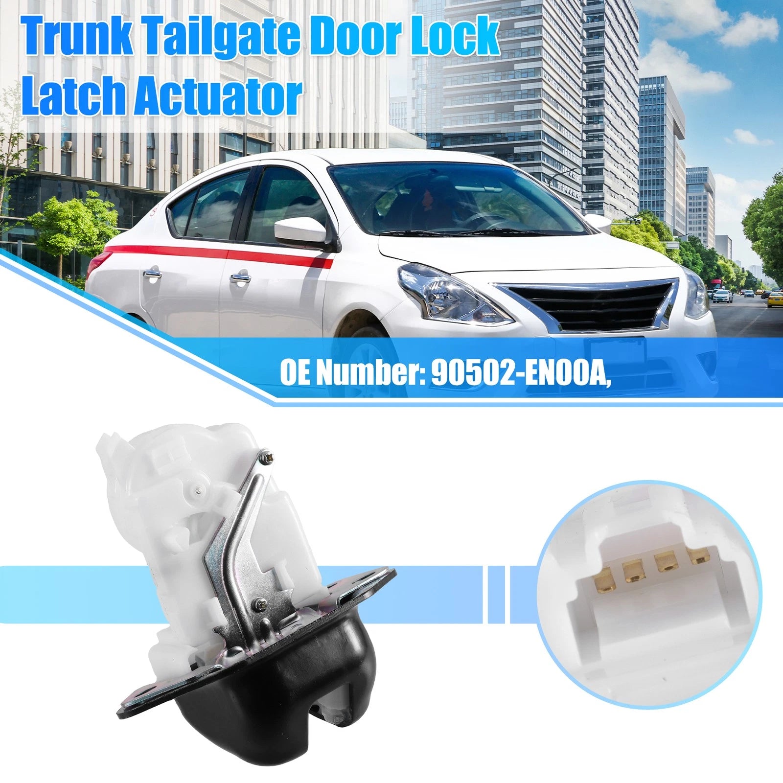 Trunk Latch Lock Actuator 90502-EN00A for Nissan Versa (2012)