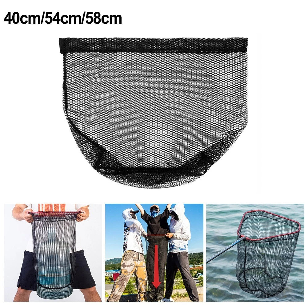 Nylon Replacement Fishing Net 40x40cm for Freshwater & Saltwater