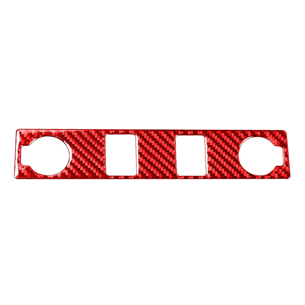 Cigar Lighter Panel Cover Trim for Toyota Tundra (2014–2021) - Carbon Fiber Look