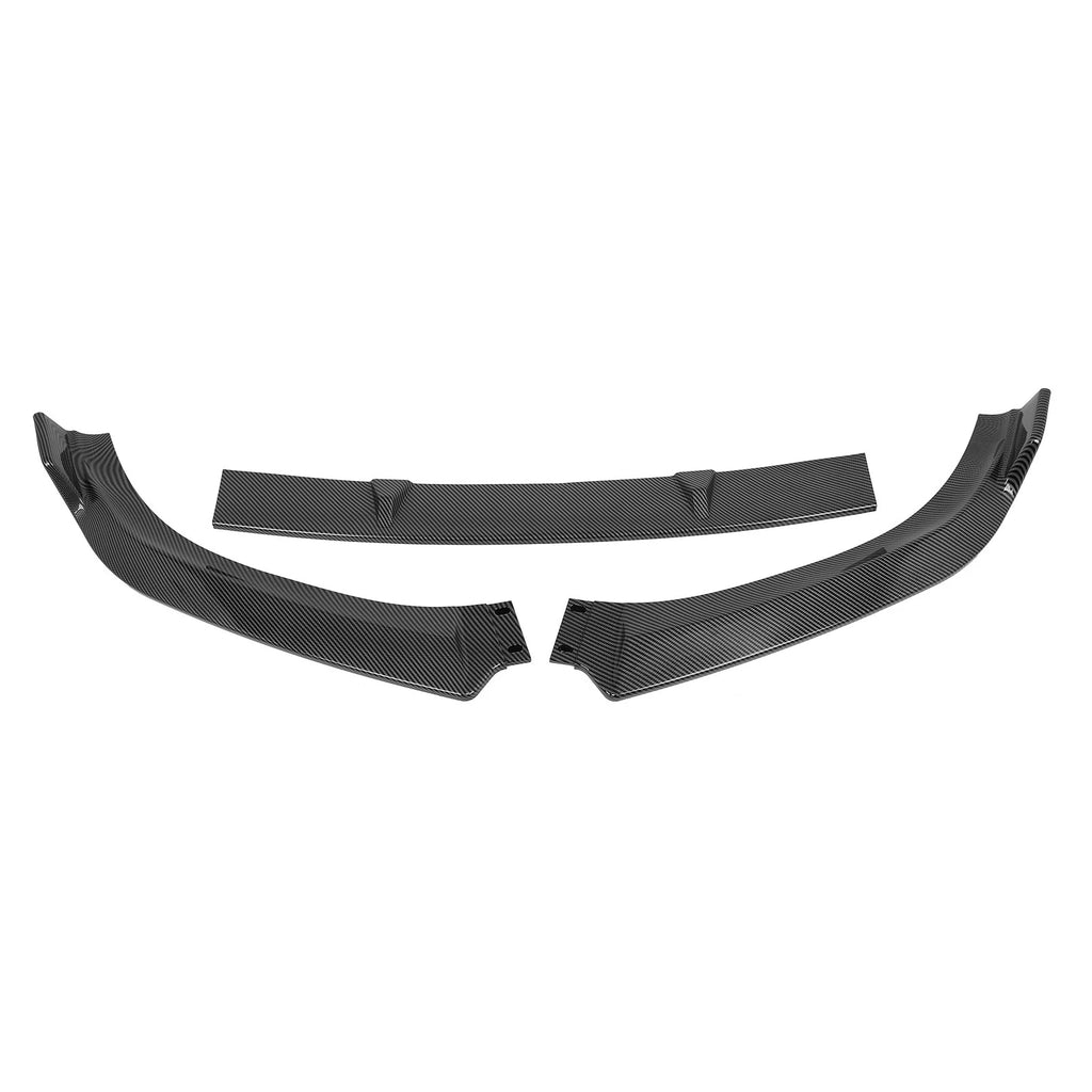 Front Bumper Lip Spoiler for Audi A5 Sportback Coupe B9 (2017–2018) Carbon Look