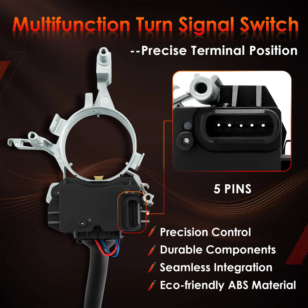 Turn Signal Windshield Wiper Switch for Chrysler 300 Dodge Charger (2005–2010) - CBS1701