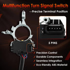 Turn Signal Windshield Wiper Switch for Chrysler 300 Dodge Charger (2005–2010) - CBS1701