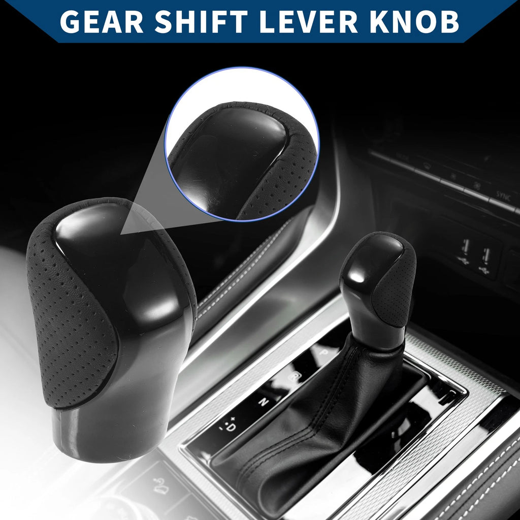 Automatic Gear Shift Knob for Lexus ES300h (2013–2018) Black Faux Leather