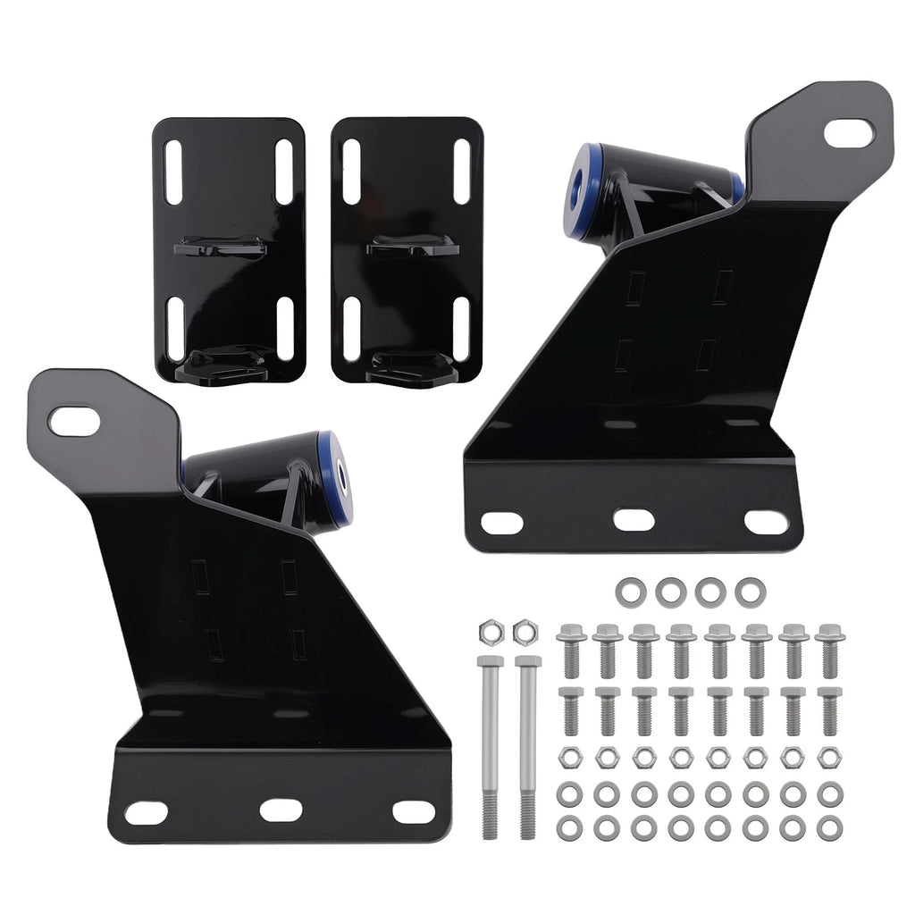 Engine Mounts for Chevy C10, Suburban, Blazer (1963–1972) Powder Coated