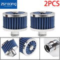 2X 1" Extra Flow Push In Vent Filter for Valve Cover