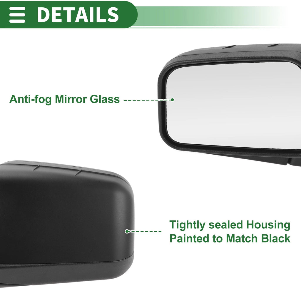 3 Pins Left Passenger Side Door Mirror for Ford Edge (2008) Power Heated