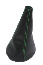 Leather Manual Shift Boot Cover for Ford Ranger (2004–2010) Green Stitch