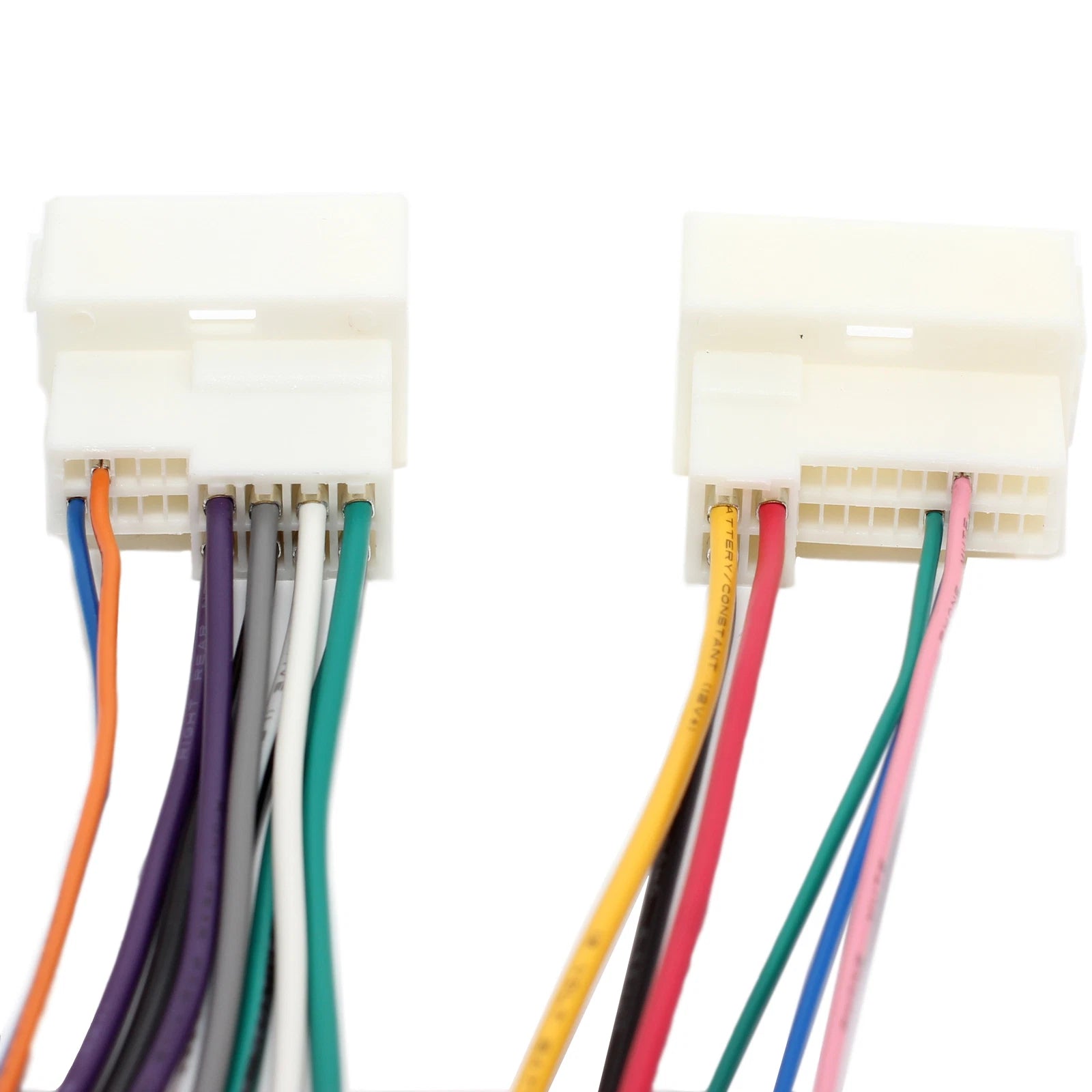 Aftermarket Radio Install Wire Harness for Hyundai Santa Fe, Genesis Coupe (2013–2016)