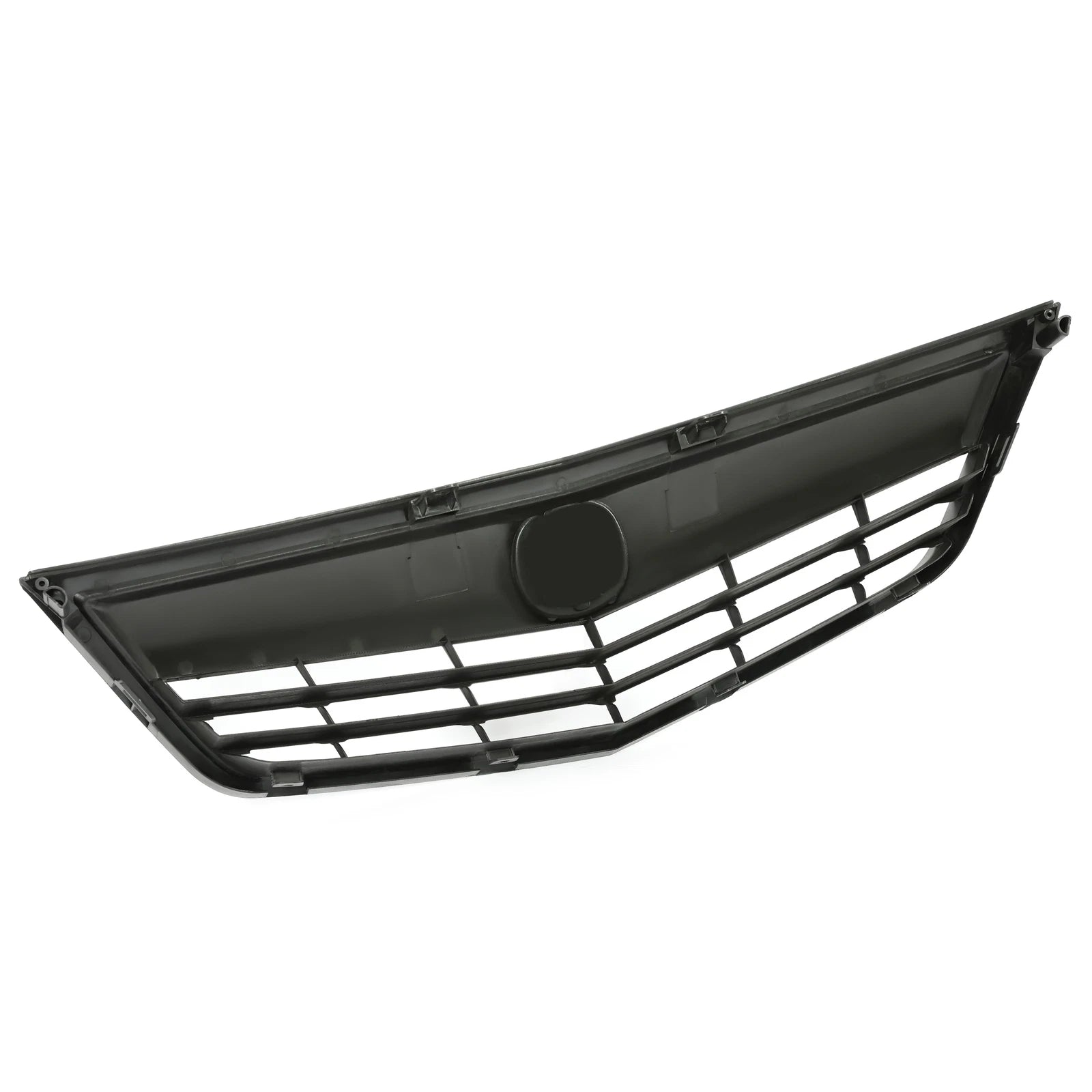 Front Bumper Upper Mesh Grille Trim for Acura TSX (2011-2014) Matte Black