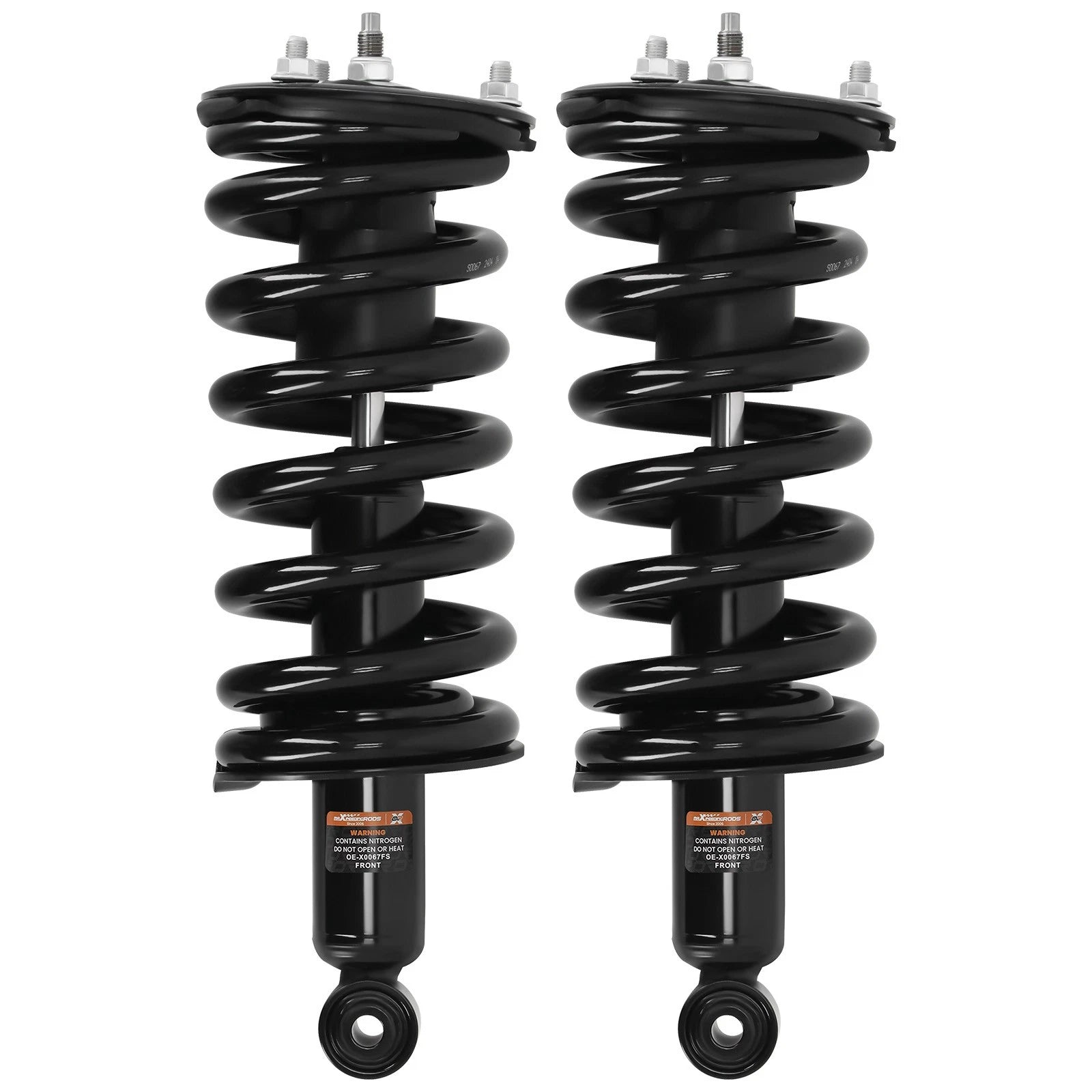 Front Struts + Control Arms + Sway Bar + Tie Rods for Nissan Titan (2004–2015)
