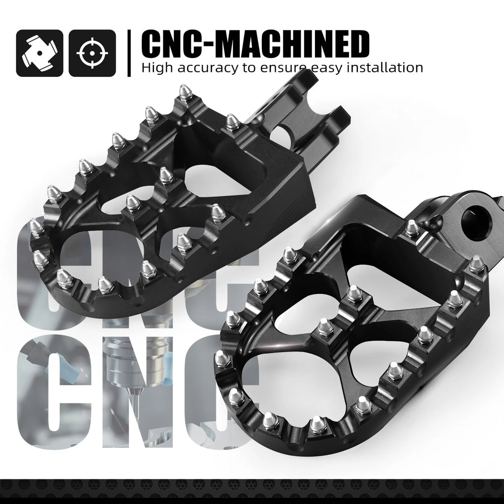 Billet Foot Pegs for Honda CRF450R CRF450X (2002–2020)