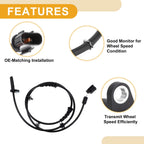 ABS Wheel Speed Sensor MR332667 for Mitsubishi Pajero Sport (2008–2015)