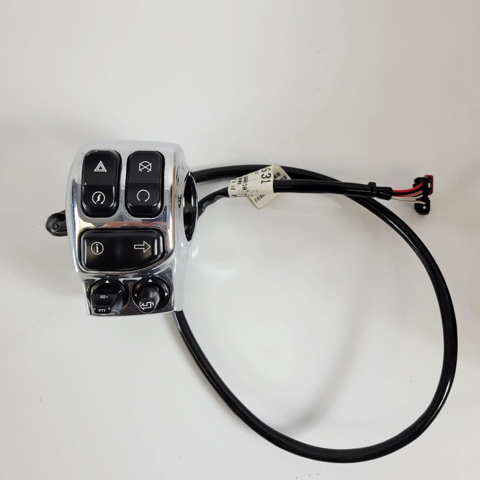 Left Backlit Switch Pack Chrome for Harley-Davidson Road Glide CVO (2018) 71500083B