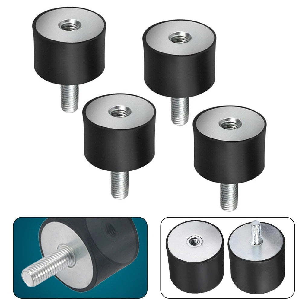 Set of 4 M8 Anti Vibration Rubber Mounts for Exhaust Shock Absorber