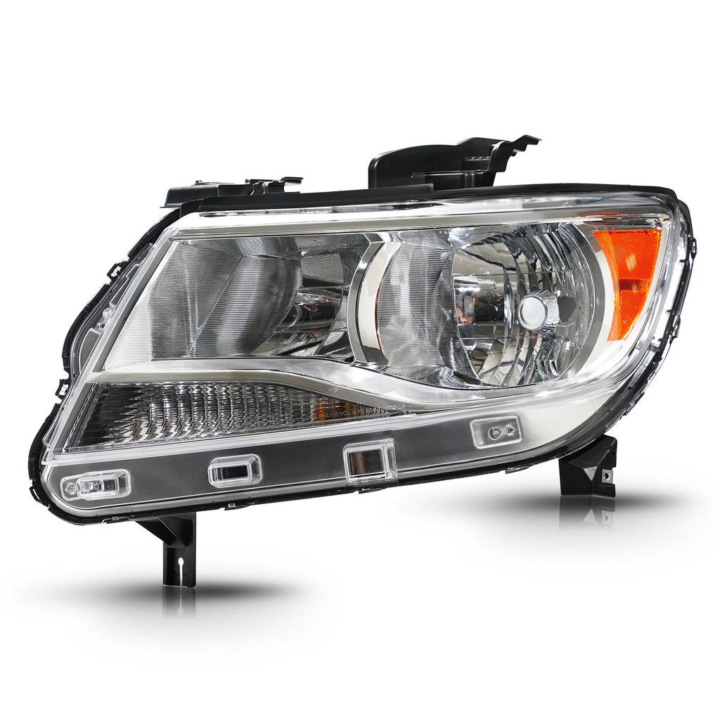 Chrome Halogen Headlights LH + RH Pair for Chevy Colorado (2015–2022)