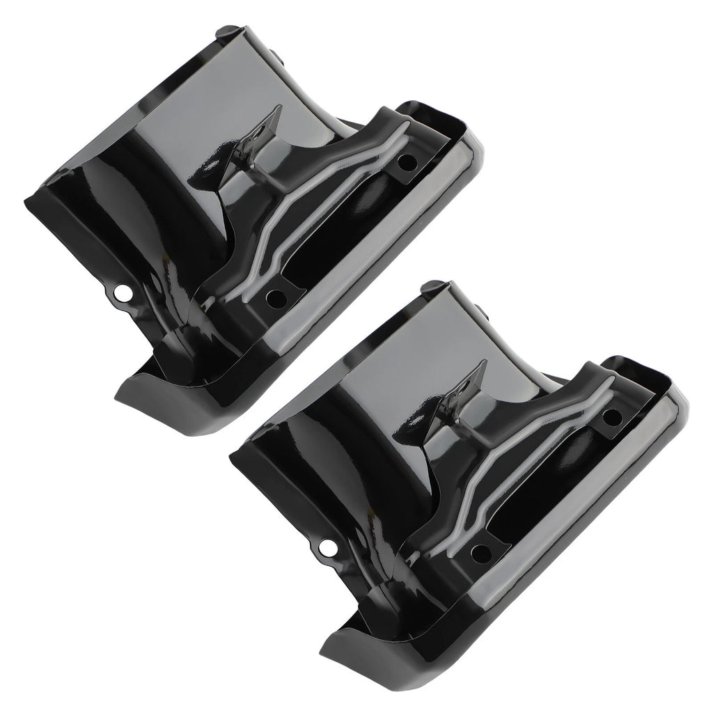 Pair Exhaust Tips Bezels for GMC Sierra 1500, Chevy Silverado 1500 (2019–2024)