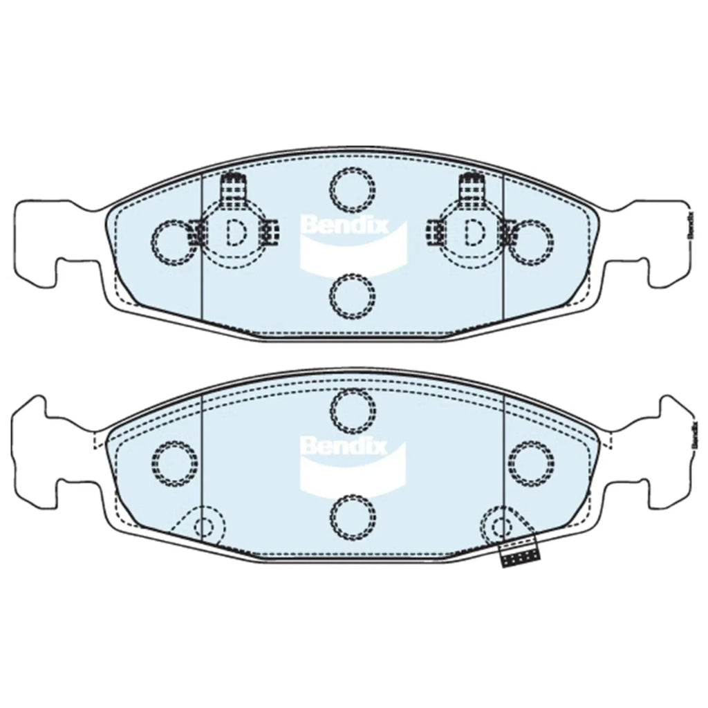4WD Front Disc Brake Pads for Jeep Grand Cherokee (1999 - 2005)