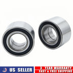 Pair Front Wheel Bearings for Honda Civic (1992–2000), CR-V (2002–2004), del Sol Non-ABS 510015