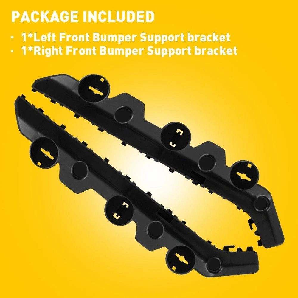 2X Bumper Bracket Retainer for Sentra (2016–2019) Front Beam Mount Support