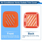 Air Condition Outlet Vent Trim Cover Frame for Ford Maverick (2022–2025) Orange