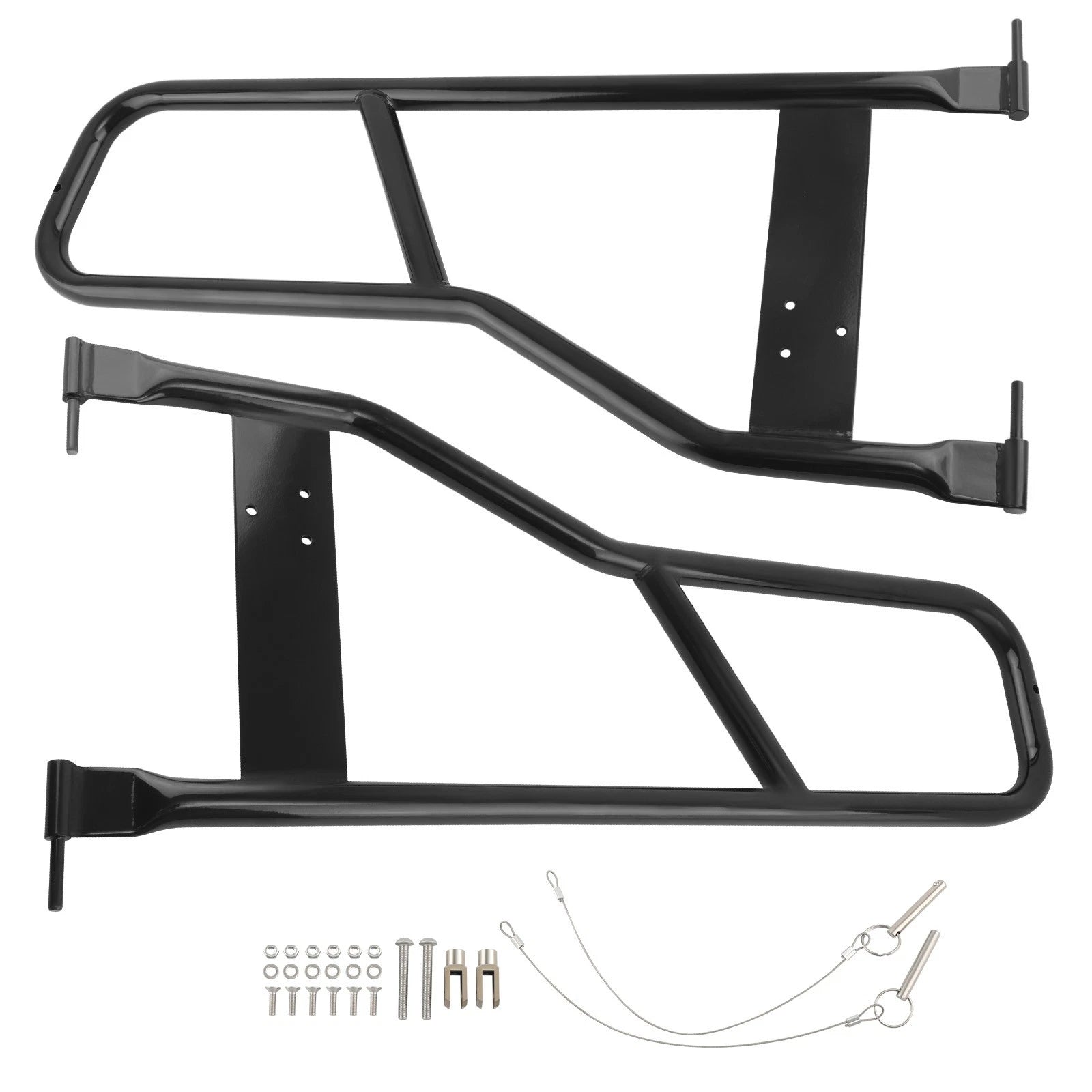 Pair Steel Tubular Door Tube Doors for Jeep Wrangler TJ YJ LJ (1987–2006)