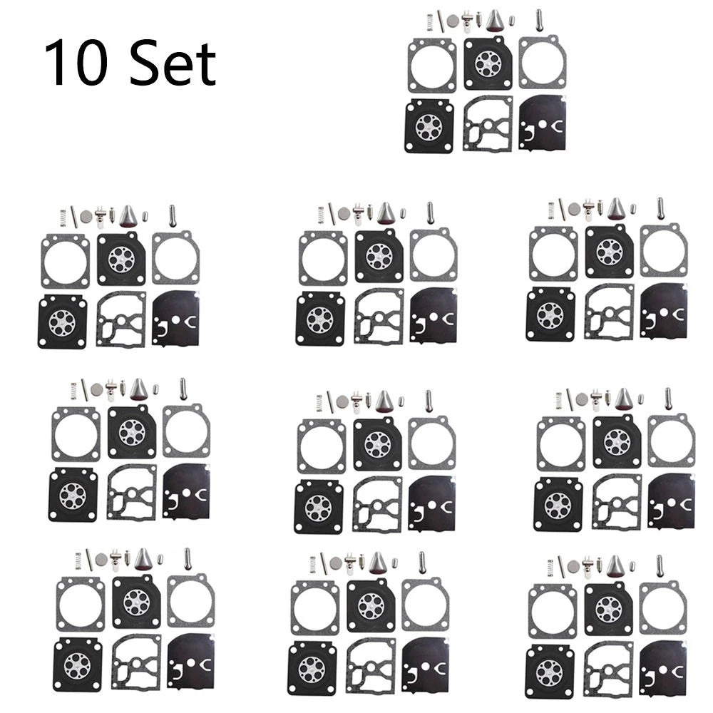 Set of 10 Carburetor Repair Kits for Stihl 020 020T MS191 MS192T Zama RB-69