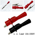 Crocodile Clips Test Kit Tool for Automotive Use (2mm Pinhole)