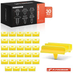 30Pcs Nylon Rocker Molding Clips for BMW 3 Series (E90–E93)