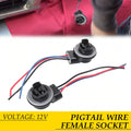 Pigtail Wire Female Socket for Universal Applications (3157)
