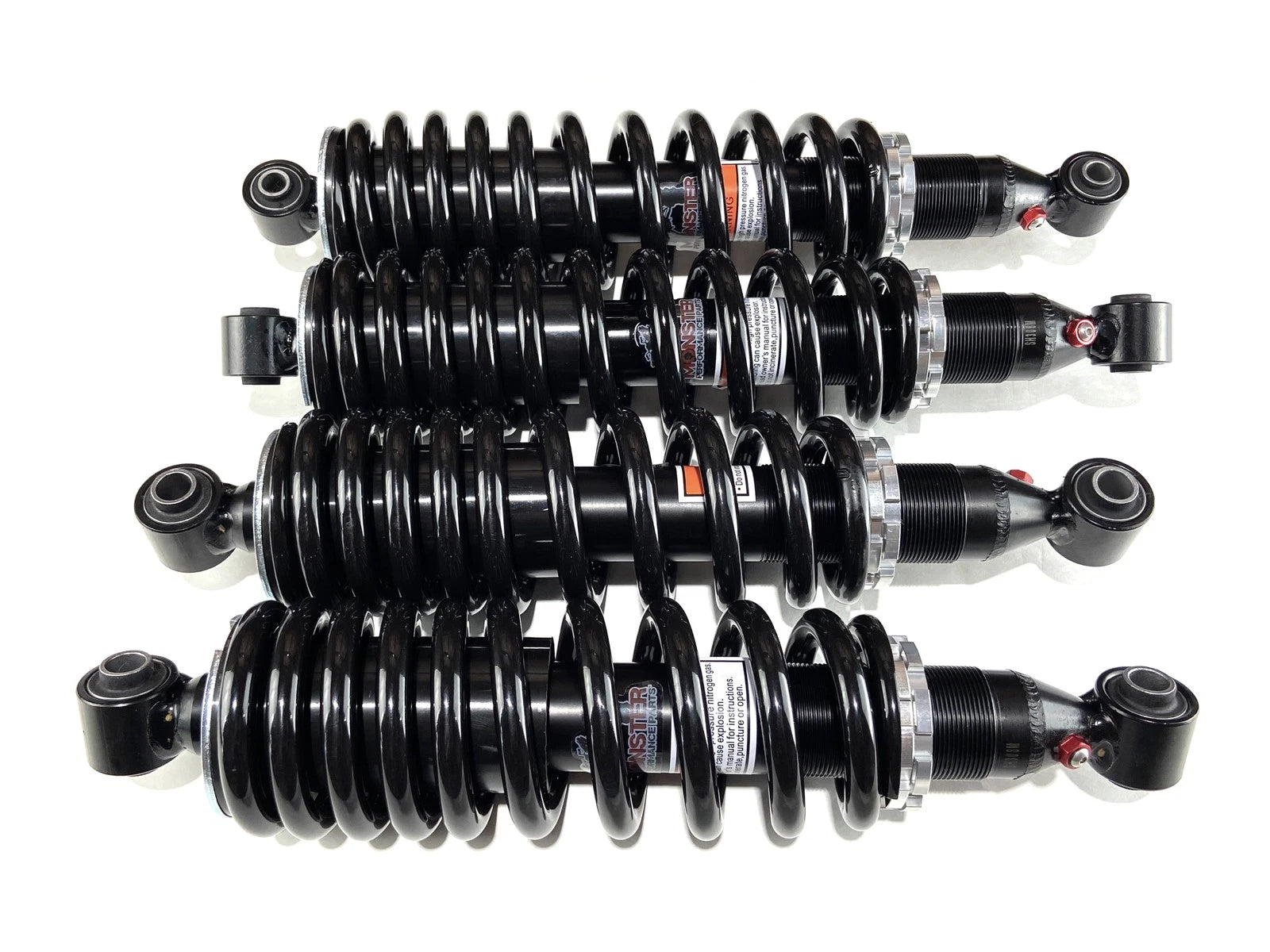 Monster Full Shock Set for Honda Pioneer 500 (2017–2021) Gas-Charged