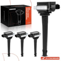 Set of 4 Ignition Coils & Iridium Spark Plugs for Nissan Sentra (2007–2009)