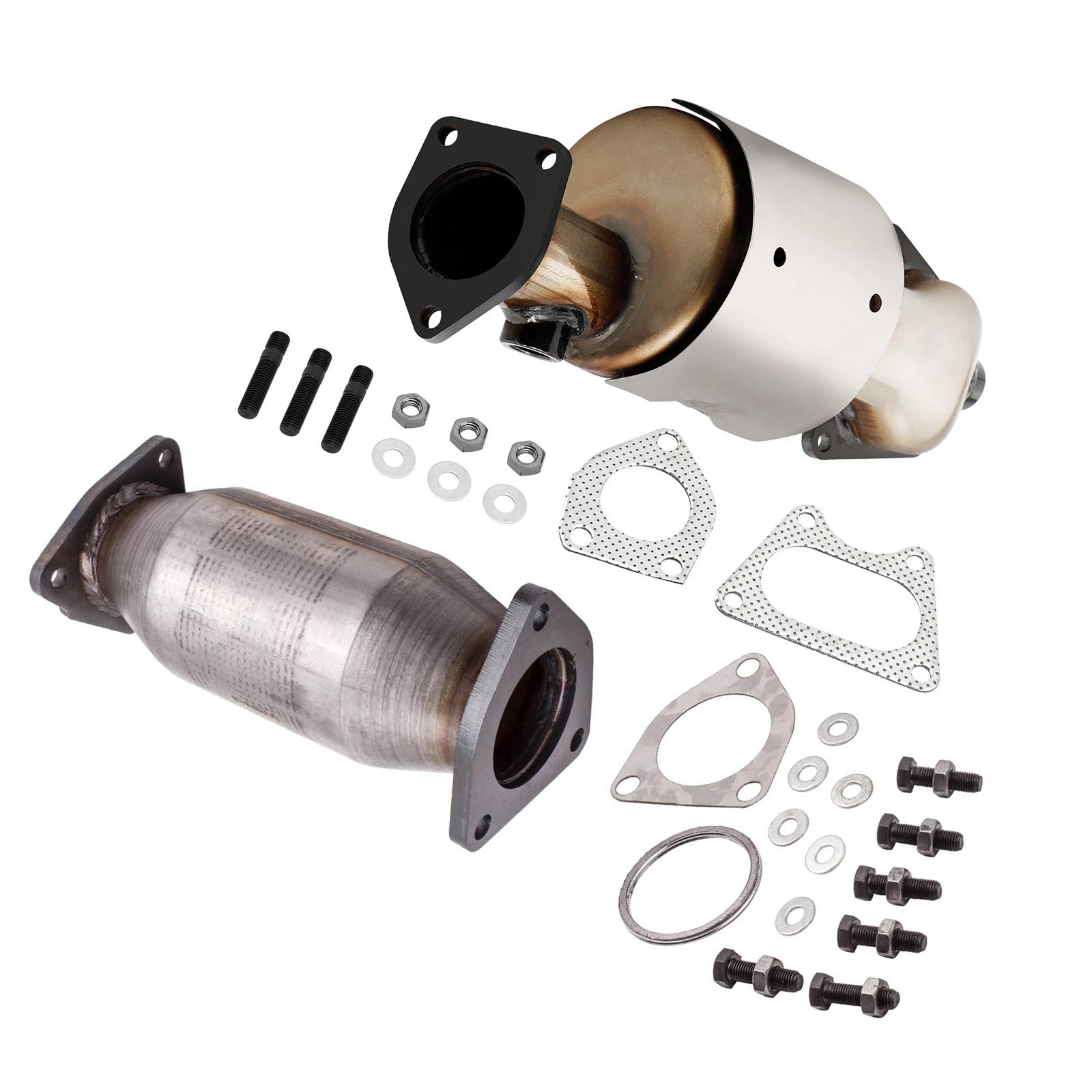 2x Catalytic Converter for Honda Ridgeline EX-L LX (2008–2009)