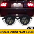 2X White SMD LED License Plate Light for Ford Mustang (1994–2004)