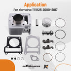 Cylinder Piston Camshaft Rocker Arm Kit for Yamaha TTR125 (2000–2023)