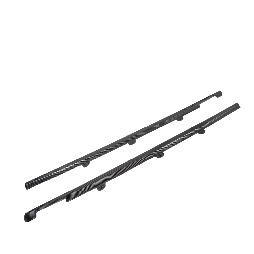 CMST Carbon Fiber Style Side Skirt Extension Panel for BMW G20 330i M340i (2019–2024)
