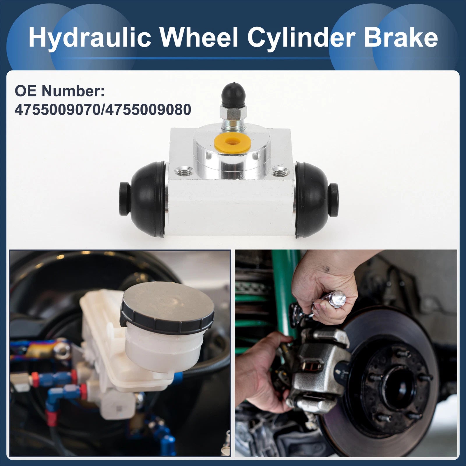 Rear Brake Wheel Cylinder No. 4755009070 for Toyota Hilux (2005–2015)