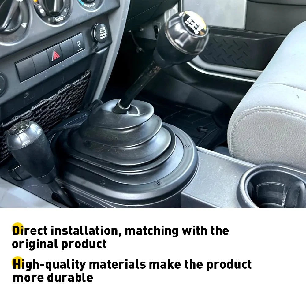 Gear Shifter Boot Cover for Jeep Wrangler (2007–2010)