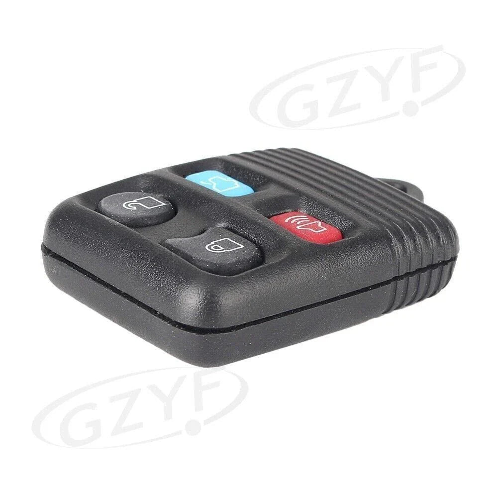 4 Button Keyless Remote Control Key Shell Cover for Ford Mercury (2000-2010)
