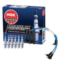 Set of 6 NGK Iridium IX Spark Plugs for Lexus GS300 Toyota Supra (1993–2002)