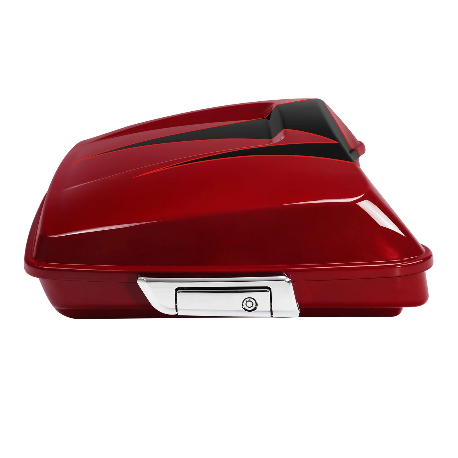 Razor Trunk for Harley Touring (2014–2025) Starfire Black/Atomic Red
