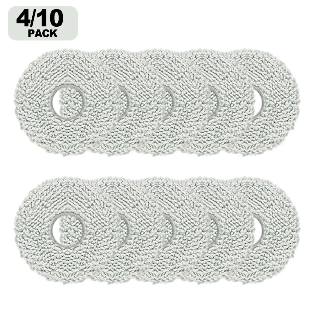 Set of 4 Mop Cloths for Karcher RCV 5 Plus (2019–2023) Microfiber