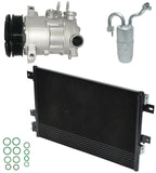 A/C Compressor Kit With Condenser for Dodge Avenger 2.4L (2008–2014)