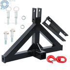 3-Point Trailer Hitch with 2" Receiver for Category 1 Tractors
